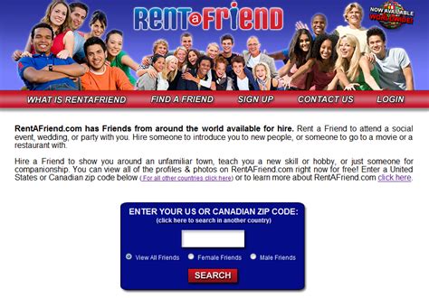 rentafriend canada